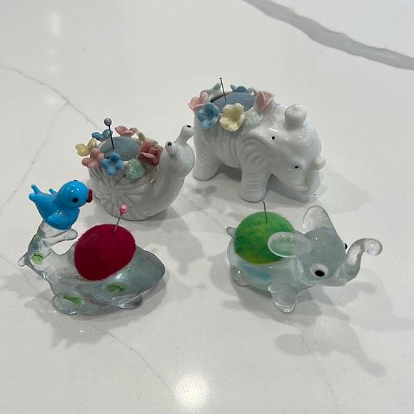 Vintage pin cushion bundle of five - Picture 1 of 8